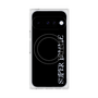 プレミアムスクエアケース with Pixelsnap［ SUPER PRIVATE - ロゴ - Black ］