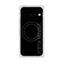 プレミアムスクエアケース with Pixelsnap［ SUPER PRIVATE - ロゴ - Black ］