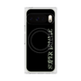 プレミアムスクエアケース with Pixelsnap［ SUPER PRIVATE - ロゴ - Black ］