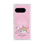 プレミアムスクエアケース with Pixelsnap［ エスターバニー - Rainbow - Pink ］
