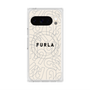プレミアムスクエアケース with Pixelsnap［ FURLA - SIGNATURE-01 ］
