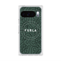 プレミアムスクエアケース with Pixelsnap［ FURLA - SIGNATURE-02 ］