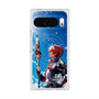 プレミアムスクエアケース with Pixelsnap［ 白猫プロジェクト NEW WORLD'S - 赤髪の冒険家 - 覚醒フォト ］