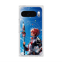 プレミアムスクエアケース with Pixelsnap［ 白猫プロジェクト NEW WORLD'S - 赤髪の冒険家 - 覚醒フォト ］