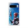 プレミアムスクエアケース with Pixelsnap［ 白猫プロジェクト NEW WORLD'S - 赤髪の冒険家 - 覚醒フォト ］