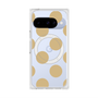 プレミアムスクエアケース with Pixelsnap［ シンプルドット - Beige ］