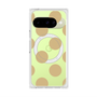 プレミアムスクエアケース with Pixelsnap［ シンプルドット - Beige ］