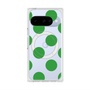 プレミアムスクエアケース with Pixelsnap［ シンプルドット - Green ］
