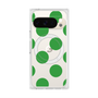 プレミアムスクエアケース with Pixelsnap［ シンプルドット - Green ］