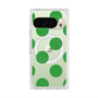 プレミアムスクエアケース with Pixelsnap［ シンプルドット - Green ］