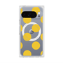 プレミアムスクエアケース with Pixelsnap［ シンプルドット - Yellow ］