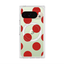 プレミアムスクエアケース with Pixelsnap［ シンプルドット - Red ］