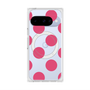 プレミアムスクエアケース with Pixelsnap［ シンプルドット - Pink ］