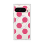プレミアムスクエアケース with Pixelsnap［ シンプルドット - Pink ］