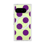 プレミアムスクエアケース with Pixelsnap［ シンプルドット - Purple ］