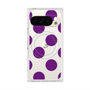 プレミアムスクエアケース with Pixelsnap［ シンプルドット - Purple ］