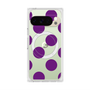 プレミアムスクエアケース with Pixelsnap［ シンプルドット - Purple ］