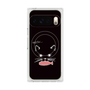プレミアムスクエアケース with Pixelsnap［ 食いしん坊なねこ - Black ］