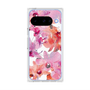 プレミアムスクエアケース with Pixelsnap［ アートフラワー・オーキッド ］