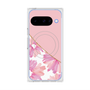 プレミアムスクエアケース with Pixelsnap［ ガーリーフラワー ］