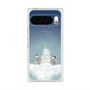 プレミアムスクエアケース with Pixelsnap［ 静かなペンギンの夜 ］