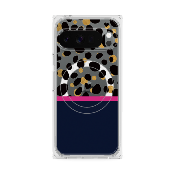 プレミアムスクエアケース with Pixelsnap［ ツインダルメシアンライン ］