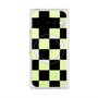 プレミアムスクエアケース with Pixelsnap［ 市松模様 - Black ］