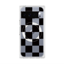プレミアムスクエアケース with Pixelsnap［ 市松模様 - Black ］