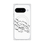 プレミアムスクエアケース with Pixelsnap［ Coexist No.2 - White ］