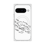 プレミアムスクエアケース with Pixelsnap［ Coexist No.2 - White ］