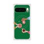 プレミアムスクエアケース with Pixelsnap［ Teatime - Green ］