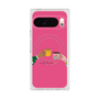 プレミアムスクエアケース with Pixelsnap［ Teatime - Pink ］