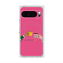 プレミアムスクエアケース with Pixelsnap［ Teatime - Pink ］