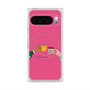 プレミアムスクエアケース with Pixelsnap［ Teatime - Pink ］