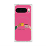 プレミアムスクエアケース with Pixelsnap［ Teatime - Pink ］