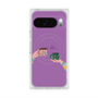 プレミアムスクエアケース with Pixelsnap［ Teatime - Purple ］