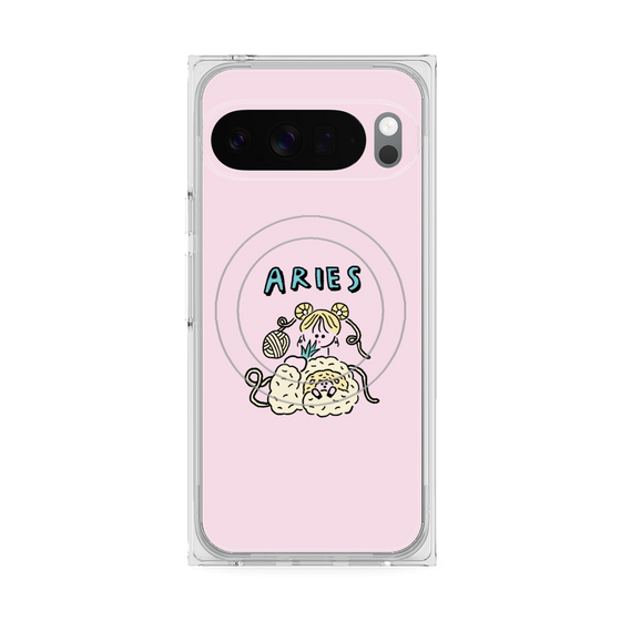 プレミアムスクエアケース with Pixelsnap［ Aries ］