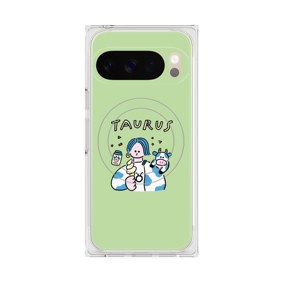プレミアムスクエアケース with Pixelsnap［ Taurus ］