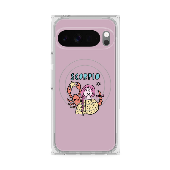 プレミアムスクエアケース with Pixelsnap［ Scorpio ］