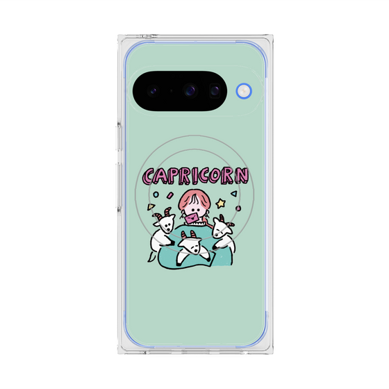 プレミアムスクエアケース with Pixelsnap［ Capricorn ］