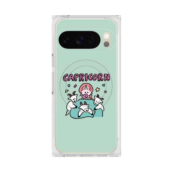 プレミアムスクエアケース with Pixelsnap［ Capricorn ］