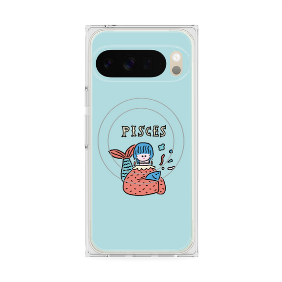 プレミアムスクエアケース with Pixelsnap［ Pisces ］