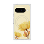 プレミアムスクエアケース with Pixelsnap［ Natural Flower - Yellow ］