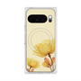 プレミアムスクエアケース with Pixelsnap［ Natural Flower - Yellow ］