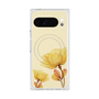 プレミアムスクエアケース with Pixelsnap［ Natural Flower - Yellow ］
