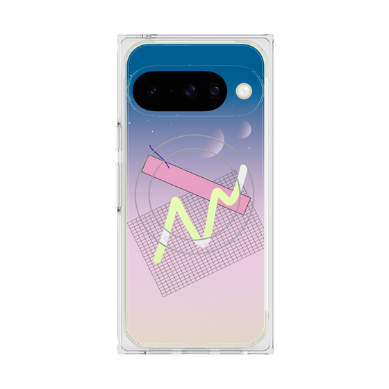 プレミアムスクエアケース with Pixelsnap［ Graffiti ］