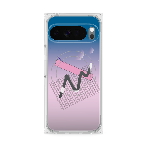プレミアムスクエアケース with Pixelsnap［ Graffiti ］