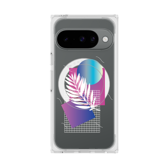 プレミアムスクエアケース with Pixelsnap［ Botanical ］