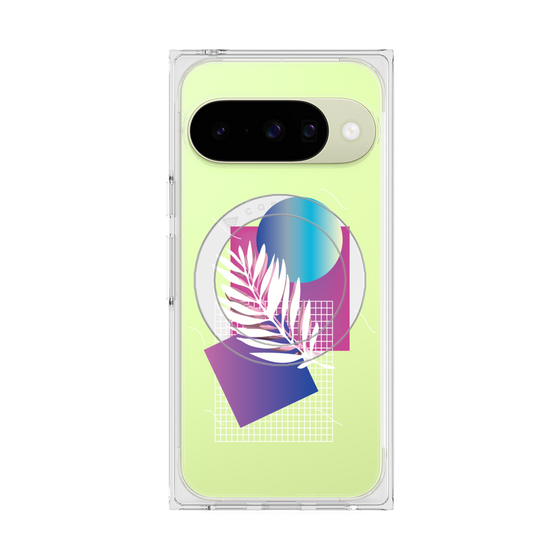 プレミアムスクエアケース with Pixelsnap［ Botanical ］