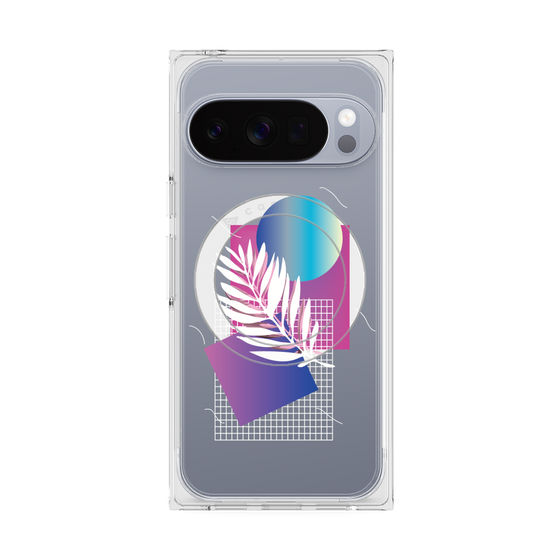 プレミアムスクエアケース with Pixelsnap［ Botanical ］